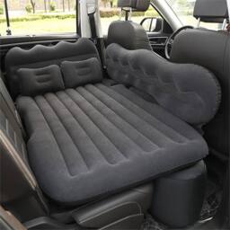 Nordara Inflatable Car Back Seat Air Mattress for Travel & Camping in Black - thumbnail 4