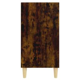Berkfield Home Sideboard Smoked Oak 57x35x70 cm Engineered Wood in Brown - Size: 57 x 35 x 70 cm - thumbnail 5