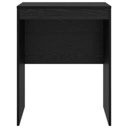 Berkfield Home Elegant Writing Desk Black oak Engineered wood 60 x 50 x 76 cm - thumbnail 5