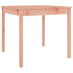 Berkfield Home Garden Table 82.5x82.5x76 cm Solid Wood Douglas in Brown - thumbnail 2
