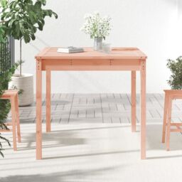 Berkfield Home Garden Table 82.5x82.5x76 cm Solid Wood Douglas in Brown - thumbnail 3