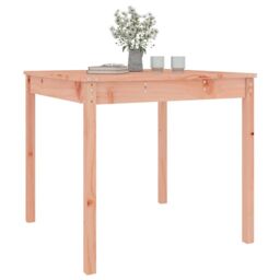 Berkfield Home Garden Table 82.5x82.5x76 cm Solid Wood Douglas in Brown - thumbnail 4