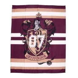 Harry Potter Fleece Gryffindor Blanket in Scarlet - Size: Crib