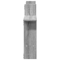 Berkfield Home Wall Shelves 2 pcs Grey Sonoma 50x12x50 cm Engineered Wood - Size: 50 x 12 x 50 cm - thumbnail 5