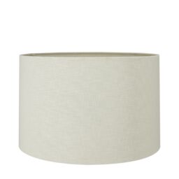 Ruma Cream Self Lined Linen Drum Shade for Floor Lamps in Beige - Size: 12 inches - thumbnail 4