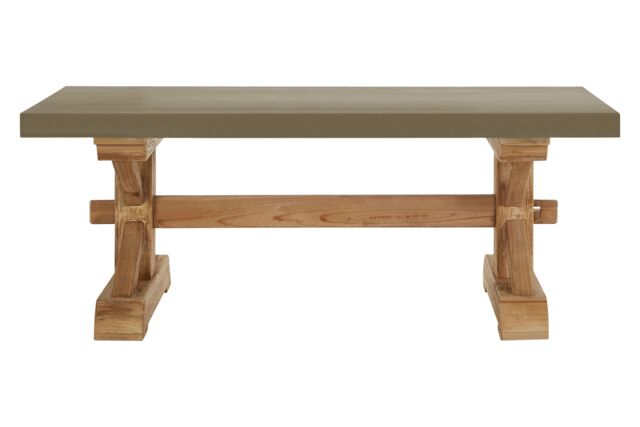 Orsina Traditional Wooden Coffee Table, Rustic Coffee Table, Natural Wood Coffee Table, Traditional Coffee Table - image 1