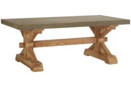 Orsina Traditional Wooden Coffee Table, Rustic Coffee Table, Natural Wood Coffee Table, Traditional Coffee Table - thumbnail 2
