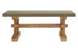 Orsina Traditional Wooden Coffee Table, Rustic Coffee Table, Natural Wood Coffee Table, Traditional Coffee Table - thumbnail 1
