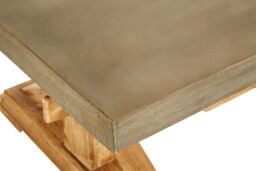 Orsina Traditional Wooden Coffee Table, Rustic Coffee Table, Natural Wood Coffee Table, Traditional Coffee Table - thumbnail 4
