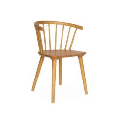sweeek Pair of chairs in walnut wood & plywood in Beige - thumbnail 7