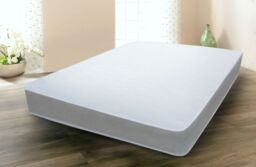 Comfy Living Ltd Value Open Coil Sprung Mattress in White - Size: Pram