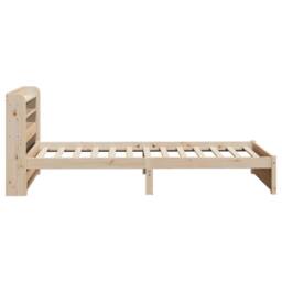 Berkfield Home Beautiful Bed Frame with Headboard without Mattress 75x190 cm Sma in Light Tan - Size: Small Single - thumbnail 7