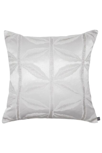 Prestigious Textiles Palm Jacquard Cushion in Silver - Size: 55 cm x 55 cm - image 1