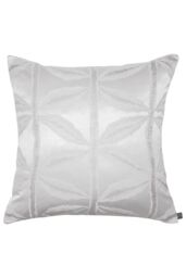 Prestigious Textiles Palm Jacquard Cushion in Silver - Size: 55 cm x 55 cm - thumbnail 1