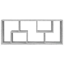 Berkfield Home Wall Shelf Concrete Grey 36x16x90 cm Engineered Wood - Size: 36 x 16 x 90 cm - thumbnail 6