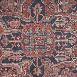 Kukoon 60x110cm Red Aztec Washable Indoor Doormat Front Door Entrance Rug - Size: 60 cm x 110 cm - thumbnail 6