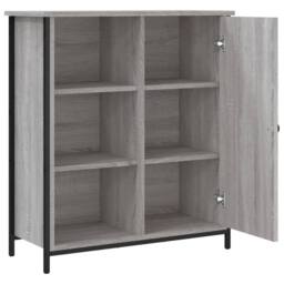Berkfield Home Sideboard Grey Sonoma 70x30x80 cm Engineered Wood - Size: 70 x 30 x 80 cm - thumbnail 5