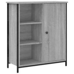 Berkfield Home Sideboard Grey Sonoma 70x30x80 cm Engineered Wood - Size: 70 x 30 x 80 cm - thumbnail 1