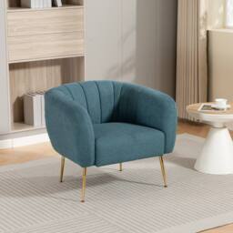 Artemis Home Stanton Accent Chair in Teal - Size: 1 Pack - thumbnail 3