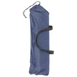 Harbour Housewares Folding Beach Loungers - Matt Black - Pack of 2 in Navy - thumbnail 5