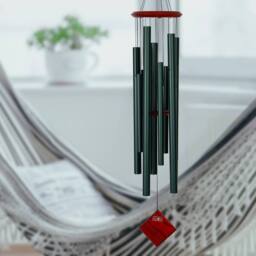 Woodstock Chimes Encore Windchimes of Eclipse - Evergreen in Green - thumbnail 2