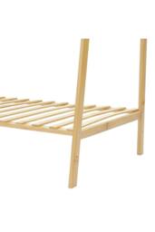 Garden Sanctuary Bamboo Bedroom Garment Clothes Rack Natural 110cm - thumbnail 6