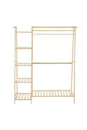 Garden Sanctuary Bamboo Bedroom Garment Clothes Rack Natural 110cm - thumbnail 1