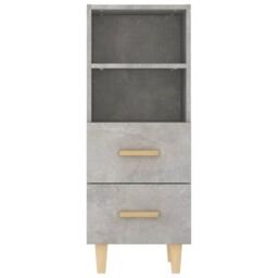 Berkfield Home Sideboard Concrete Grey 34.5x34x90 cm Engineered Wood - thumbnail 6