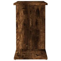 Berkfield Home Side Table Smoked Oak 50x30x50 cm Engineered Wood in Brown - Size: 50 x 30 x 50 cm - thumbnail 6
