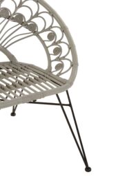 Orsina Manado Natural Rattan Chair in Grey - thumbnail 6