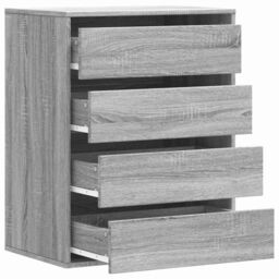 Berkfield Home Corner Chest of Drawers Grey Sonoma 60x41x76 cm Engineered Wood - Size: 60 x 41 x 76 cm - thumbnail 5