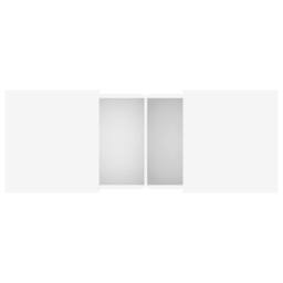 Berkfield Home Decorative Coffee Table White 100x55x40 cm Engineered Wood - Size: 100 x 55 x 40 cm - thumbnail 8
