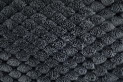 New Edge Blinds Leah Collection Deluxe Cushion Cover in Black - Size: 43 cm x 43 cm - thumbnail 3