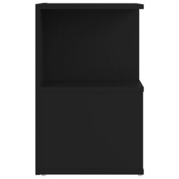 Berkfield Home Bedside Cabinets 2 pcs Black 35x35x55 cm Engineered Wood - Size: 35 x 35 x 55 cm - thumbnail 5