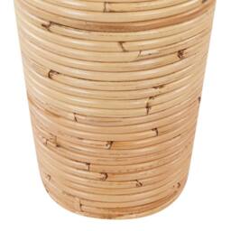 Wyld and Coco Handwoven Rattan Vase 50 cm Natural Boho Rustic Home Decor - thumbnail 7