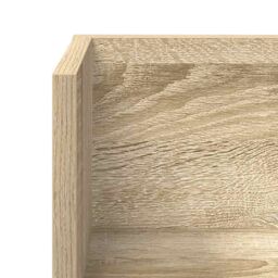 Berkfield Home Wall Shelves 2 pcs Sonoma Oak 100x16.5x16.5 cm Engineered Wood in Brown - thumbnail 9