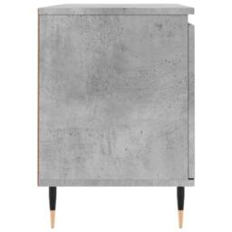 Berkfield Home TV Cabinet Concrete Grey 104x35x50 cm Engineered Wood - Size: 104 x 35 x 50 cm - thumbnail 7