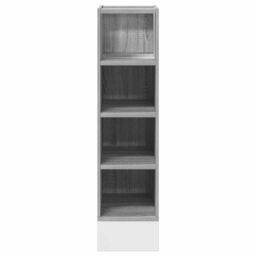 Berkfield Home Bottom Cabinet Grey Sonoma 20x44, 5x81, 5 cm Engineered Wood - thumbnail 4