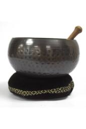 KDMD 11cm Velvet Cushion for Singing Bowls - Secure, Elegant Sound Base in Maroon - thumbnail 5