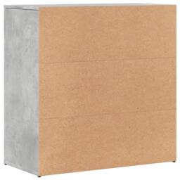Berkfield Home Sideboard Concrete Grey 79x38x80 cm Engineered Wood - Size: 79 x 38 x 80 cm - thumbnail 7