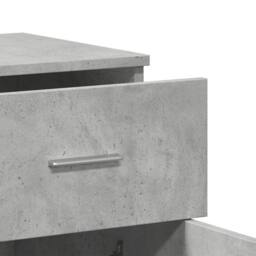 Berkfield Home Sideboard Concrete Grey 79x38x80 cm Engineered Wood - Size: 79 x 38 x 80 cm - thumbnail 8