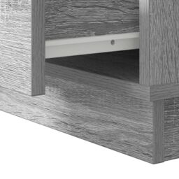 Berkfield Home Bedside Cabinet with LED Grey Sonoma 50x34, 5x50 cm - thumbnail 9