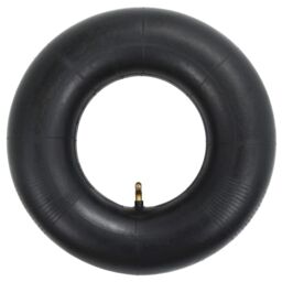 Berkfield Home Wheelbarrow Inner Tubes 2 pcs 13x5.00-6 Rubber in Black - thumbnail 3