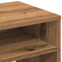Berkfield Home Bedside Cabinets¬†2 pcs Aritisian Oak 40x30x40 cm Engineered Wood in Brown - Size: 40 x 30 x 40 cm - thumbnail 9