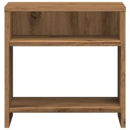 Berkfield Home Bedside Cabinets¬†2 pcs Aritisian Oak 40x30x40 cm Engineered Wood in Brown - Size: 40 x 30 x 40 cm - thumbnail 6