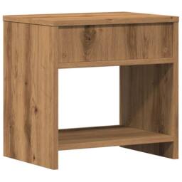 Berkfield Home Bedside Cabinets¬†2 pcs Aritisian Oak 40x30x40 cm Engineered Wood in Brown - Size: 40 x 30 x 40 cm - thumbnail 8