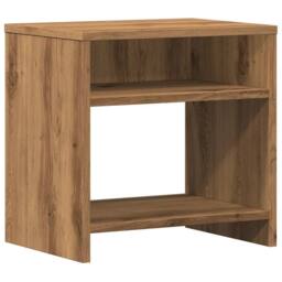 Berkfield Home Bedside Cabinets¬†2 pcs Aritisian Oak 40x30x40 cm Engineered Wood in Brown - Size: 40 x 30 x 40 cm - thumbnail 5