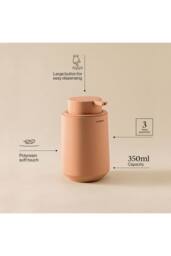Cosmic Soap Dispenser 350ml Durable Non-Drip Nozzle Green Saona Collection - thumbnail 3