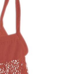 Westford Mill Cotton Mesh Grocery Bag in Orange - thumbnail 2