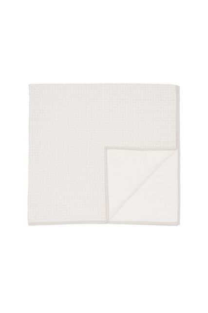 Murmur 'Dora' Cotton Throw 150X225Cm in Grey - Size: 150X225 cm